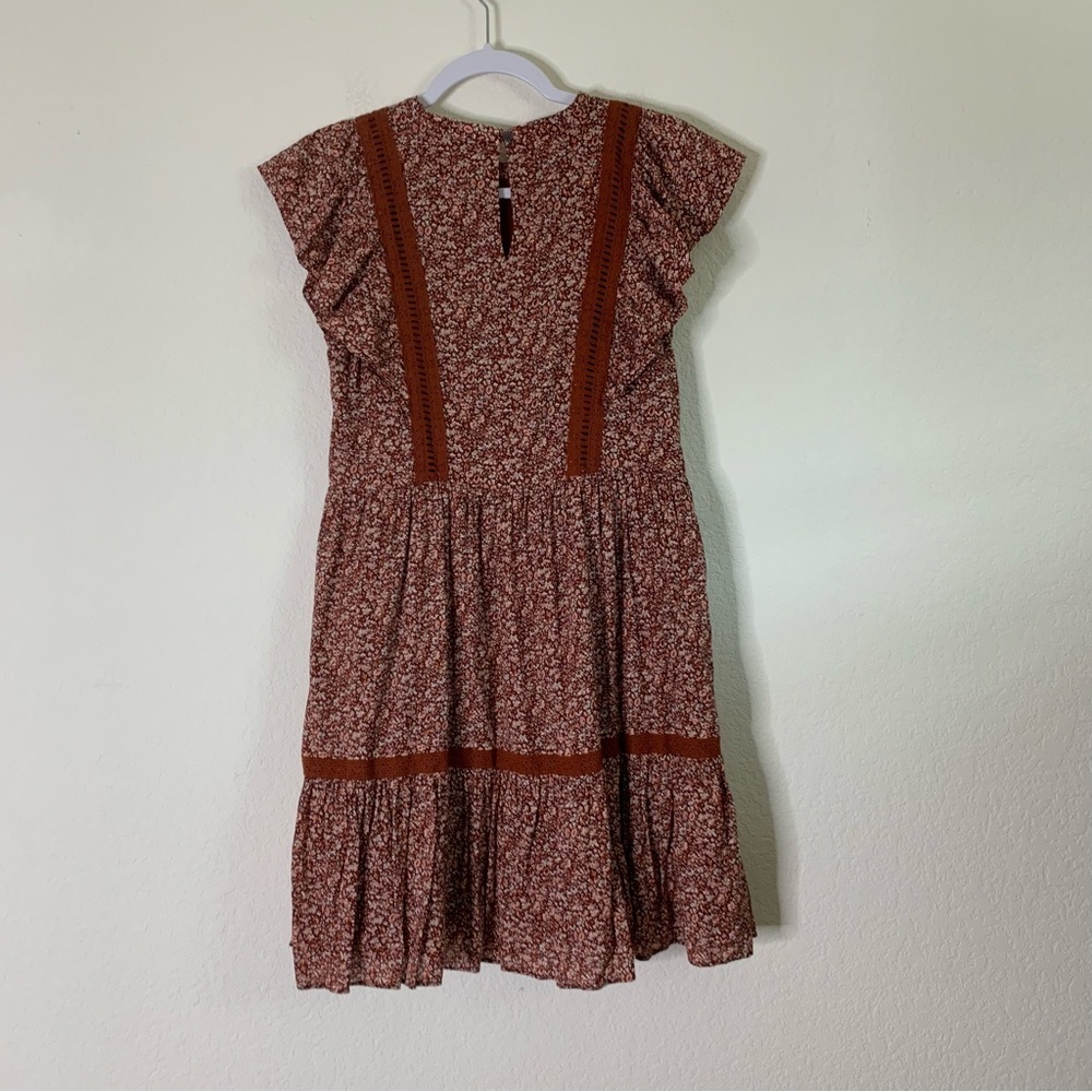 Madewell Madewell Flutter-Sleeve Mini Dress in Cottage Garden XXS - Picture 9 of 10